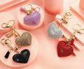 Rhinestone Hearts Charm L