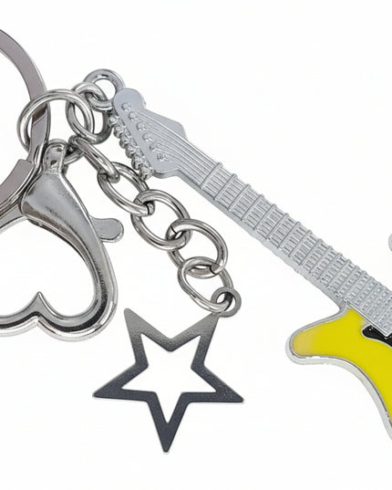 Guitar Charm (Yellow)