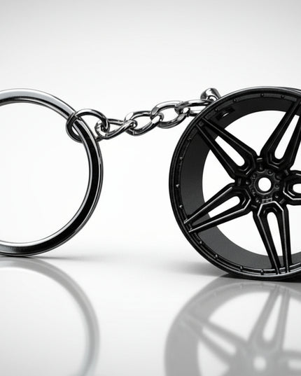 Wheel Charm 4 (Black)