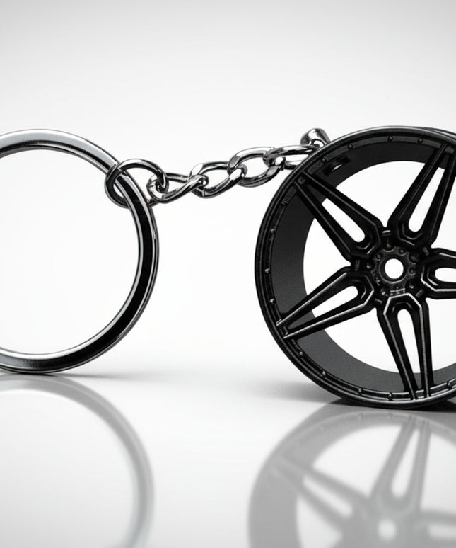 Wheel Charm 4 (Black)