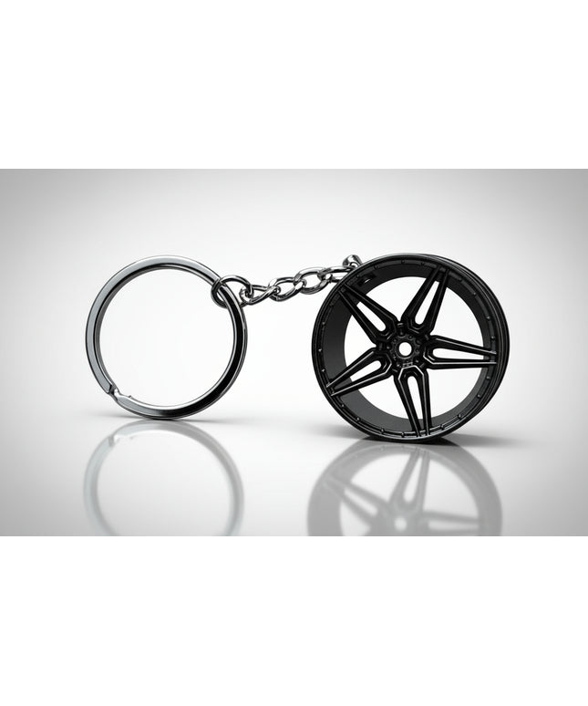 Wheel Charm 4 (Black)