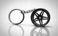 Wheel Charm 4 (Black)