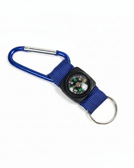 Compass W/ Carabiner Strap (Blue)