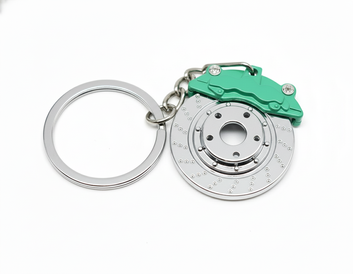 Brake Caliper Disc Charm (Green)