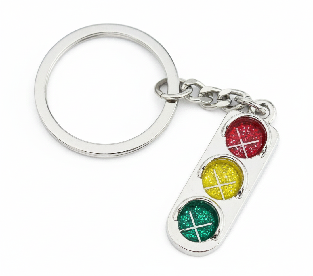 Mini Stoplight Charm