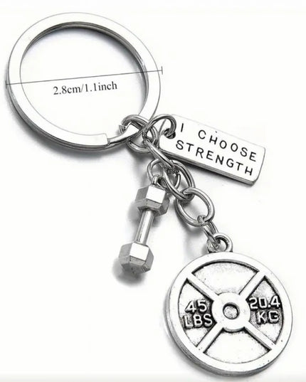 I Choose Strength Charm