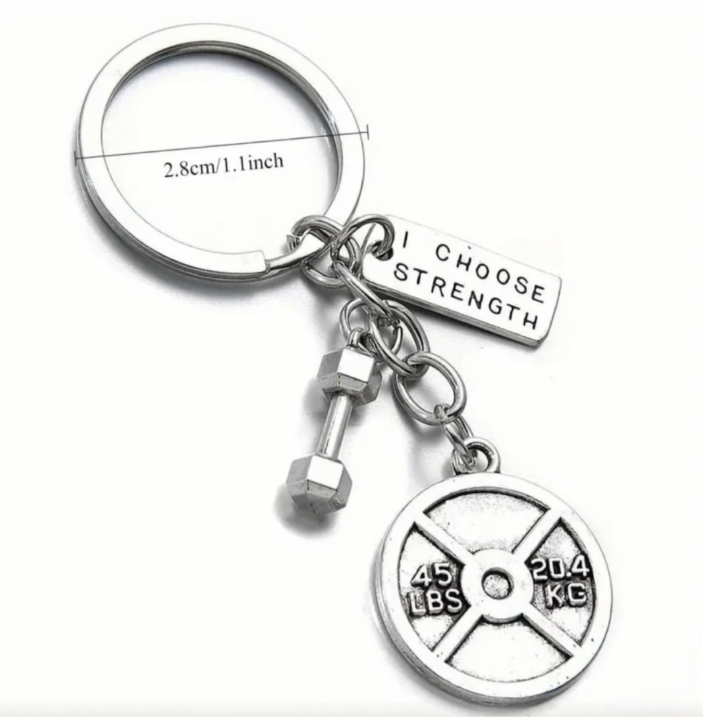 I Choose Strength Charm