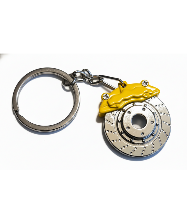 Brake Caliper Disc Charm (Yellow)