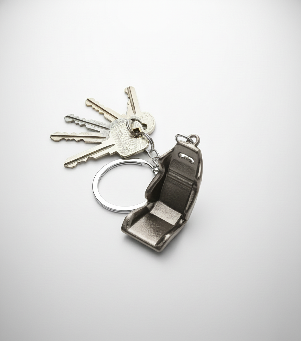 Racing Seat Charm (Bronze)