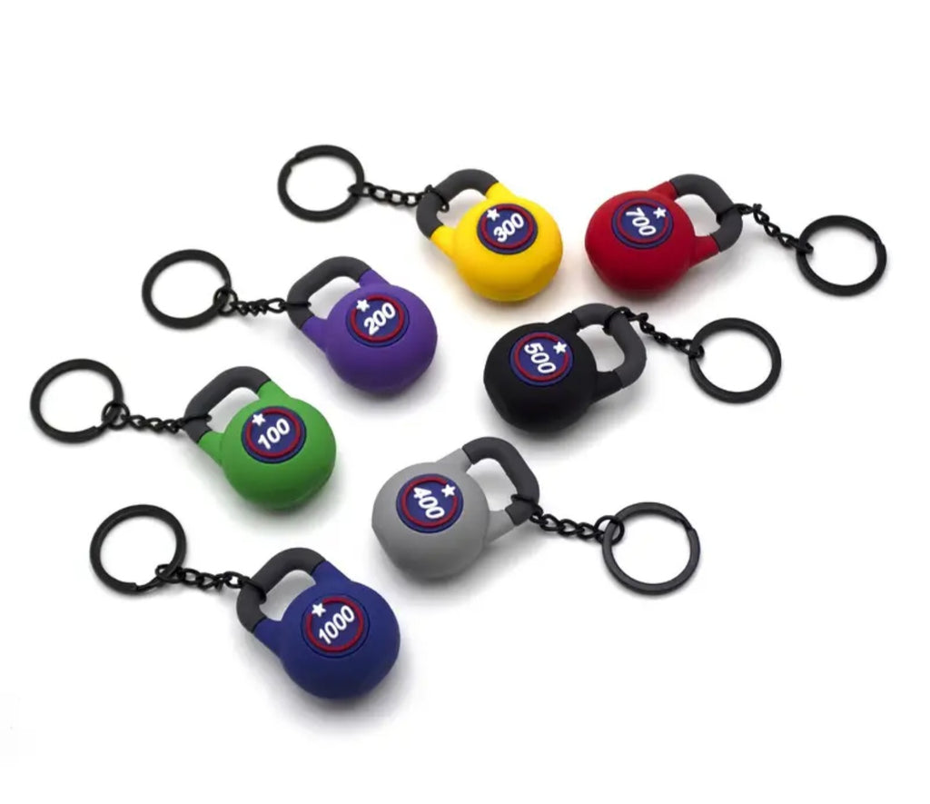 Kettlebell Charm (7 Colors)