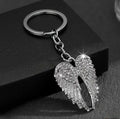 Rhinestone Angel Wings (Silver)