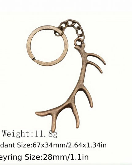 Bronze Antler Charm