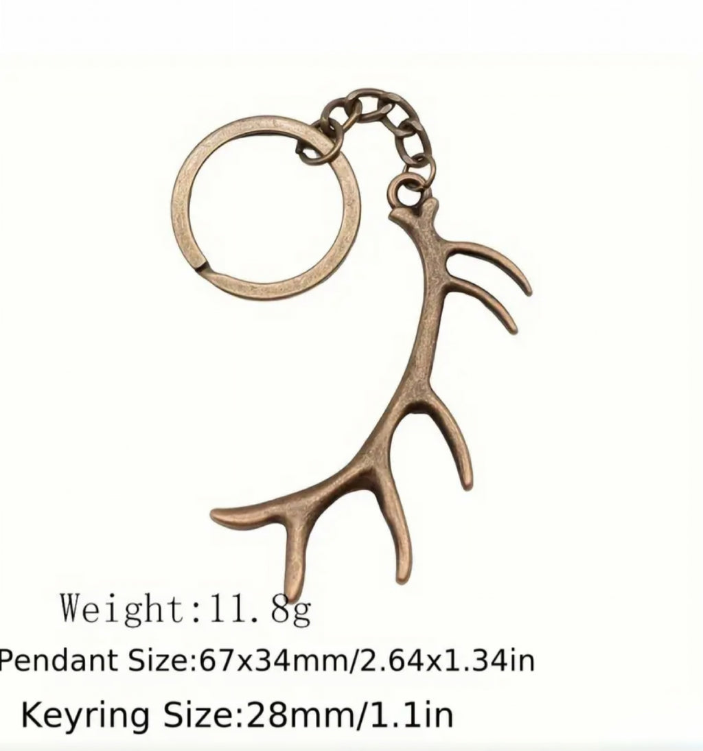 Bronze Antler Charm