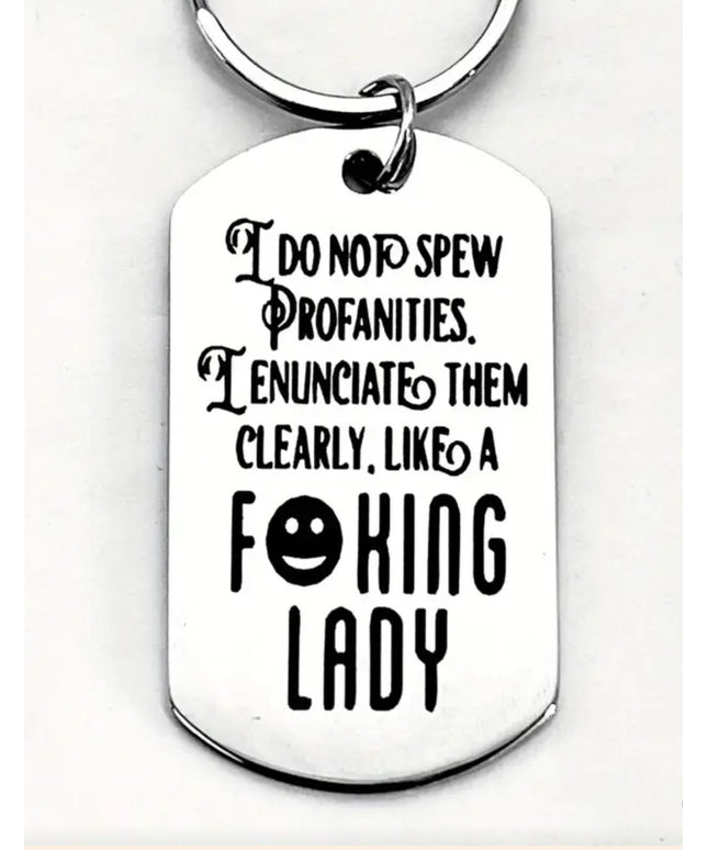 Profanity Lady Tag